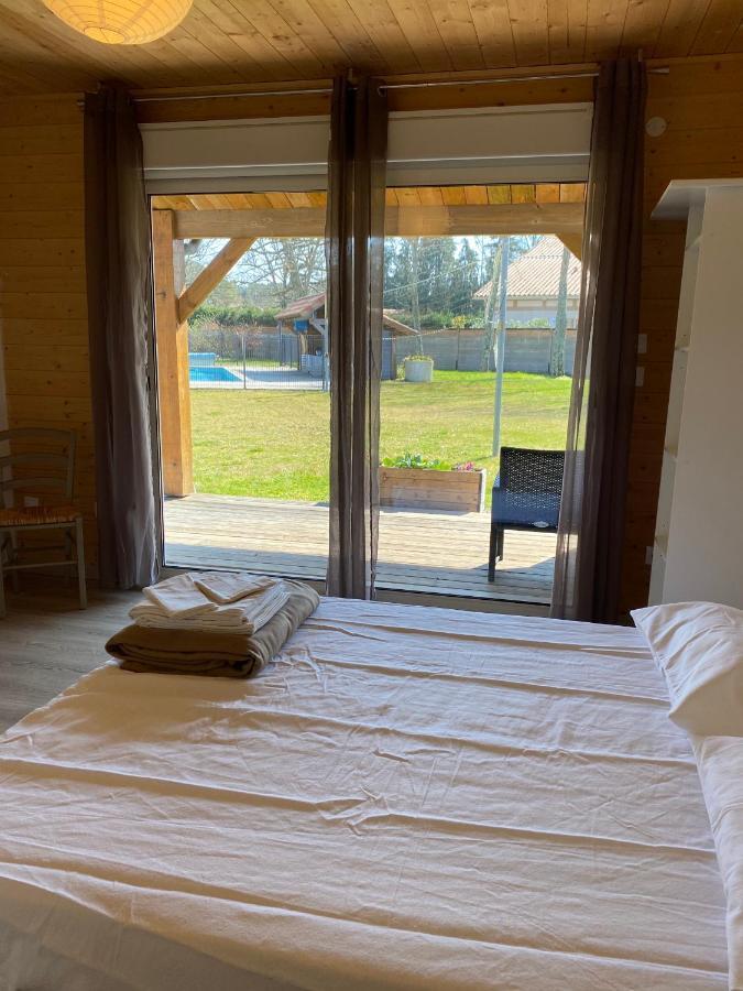 Ensemble De 3 Villas Avec Piscine Chauffee, Esprit Detente 桑吉内 外观 照片